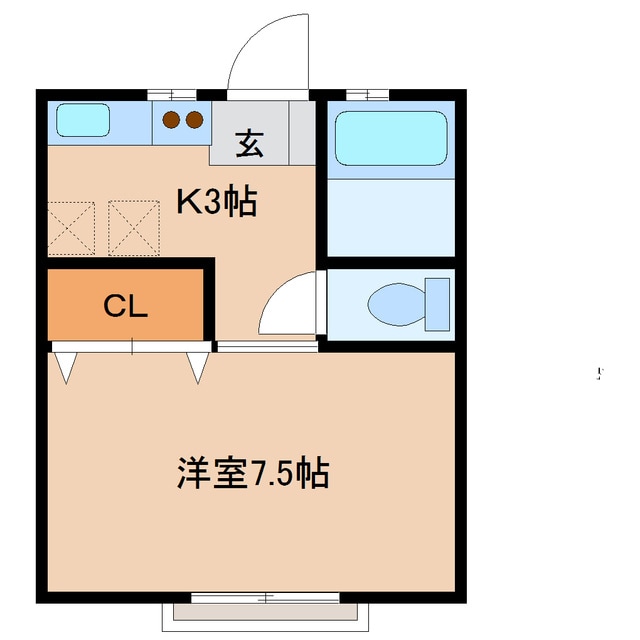 物件間取画像