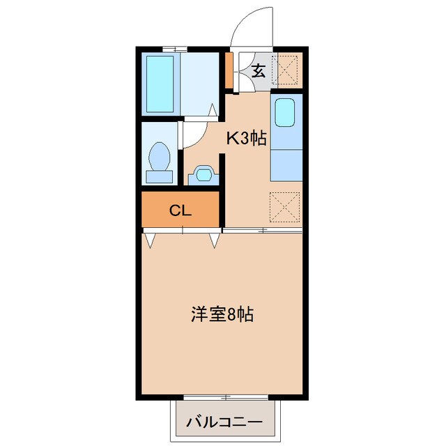 トゥインクルコート文化町１２番館の物件間取画像