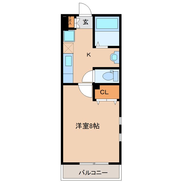 ソレイユパルク１４番館の物件間取画像