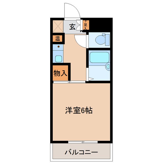 パルハイツ開北の物件間取画像