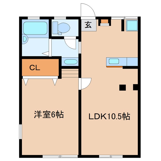 レジデンス長町南の物件間取画像