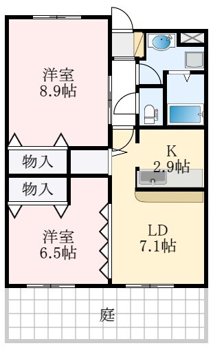 Azurの物件間取画像