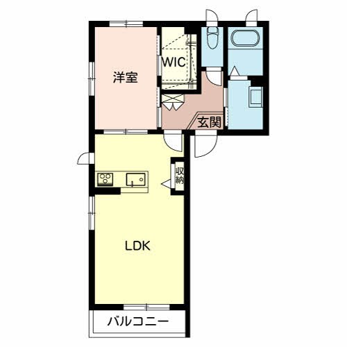 新金岡駅 徒歩9分 3階の物件間取画像