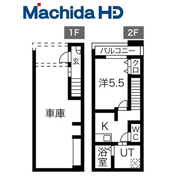 高鷲駅 徒歩10分 1-2階の物件間取画像