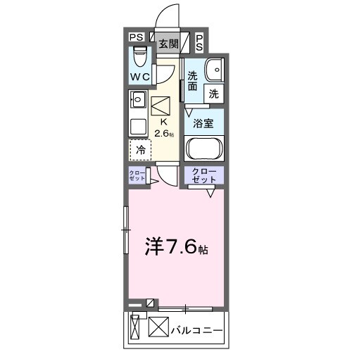 新金岡駅 徒歩8分 1階の物件間取画像