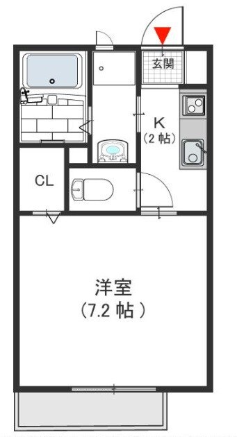 ソレジオ高鷲の物件間取画像