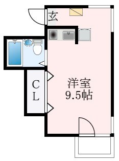 サンコート21の物件間取画像