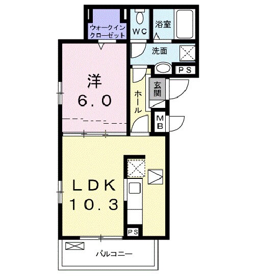 新金岡駅 徒歩13分 1階の物件間取画像