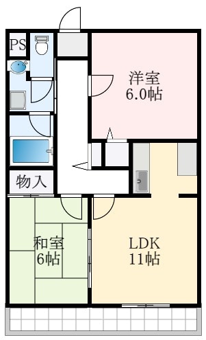 アスガルドの物件間取画像