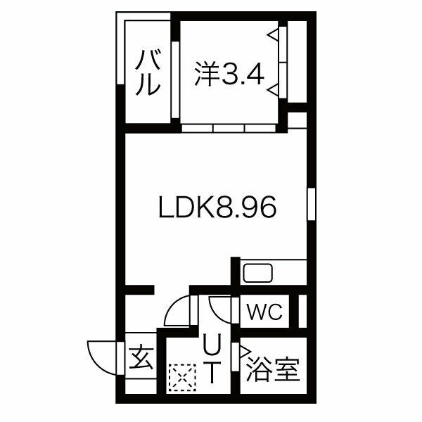 藤井寺駅 徒歩13分 1階の物件間取画像