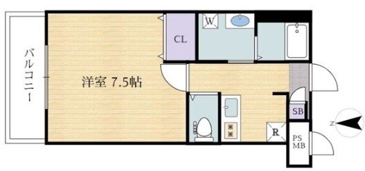 ジーイーキャトフの物件間取画像