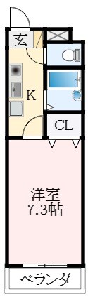 DH白鳥ビルの物件間取画像