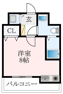 ライフデザイン新金岡B棟の物件間取画像