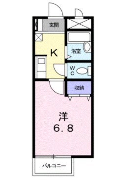 アベニールの物件間取画像