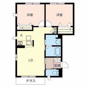 Shamaison Southの物件間取画像