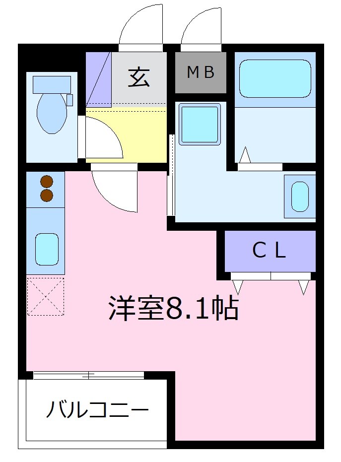 ステラウッド春日丘の物件間取画像