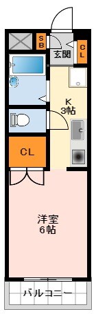 メゾンTOKIの物件間取画像