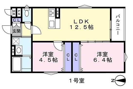 長居駅 徒歩8分 3階の物件間取画像