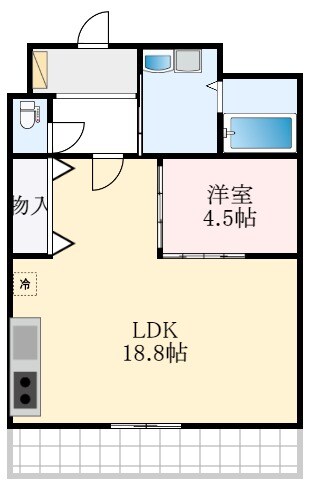 カステルヴェッチオの物件間取画像