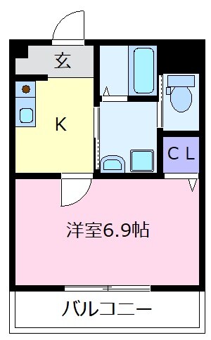 ヒルハイツ高鷲の物件間取画像