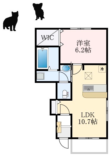 プログレスⅢの物件間取画像