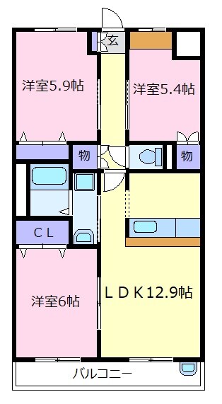 WILLの物件間取画像