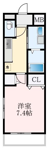 あどばんす蘭の物件間取画像