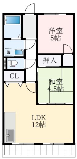 エムテック藤井寺の物件間取画像