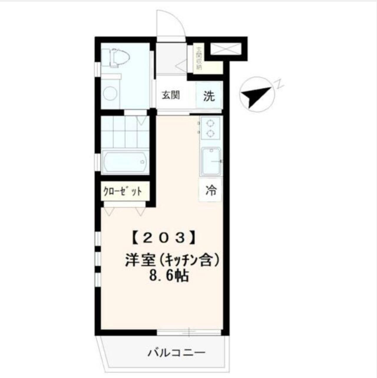 ワイエ吉祥寺の物件間取画像