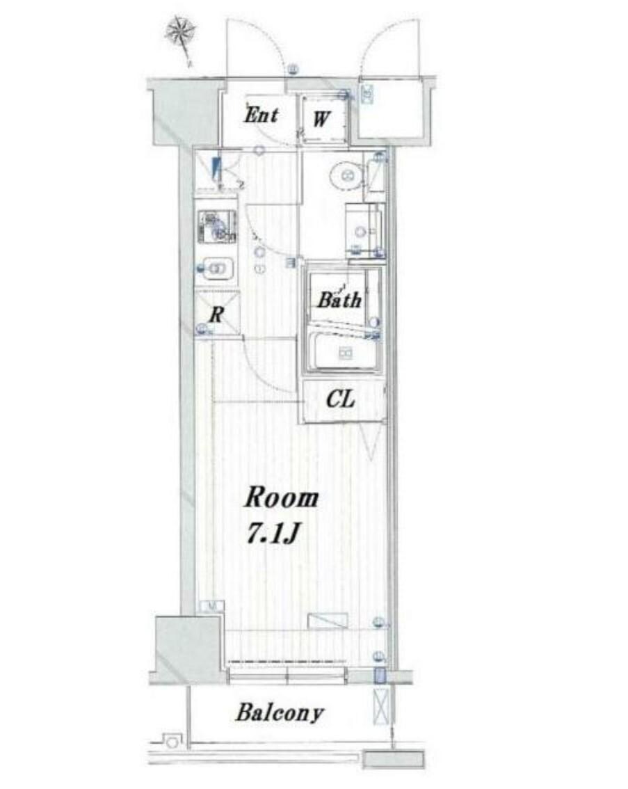 ヴェルステージ大宮の物件間取画像