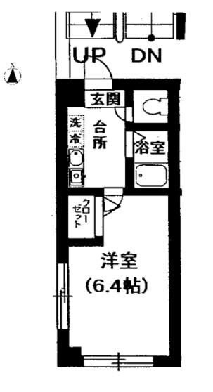 パーク・ハイツ桃井の物件間取画像