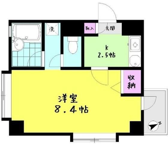 ルネッサンスの物件間取画像