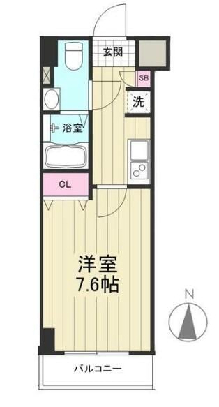 MAXIV西川口AZ　DUEの物件間取画像