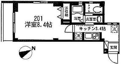 ドヌール長崎の物件間取画像