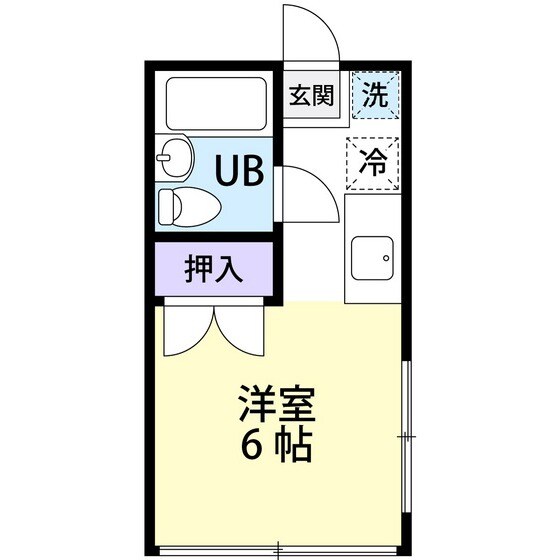 メゾンド都賀の物件間取画像