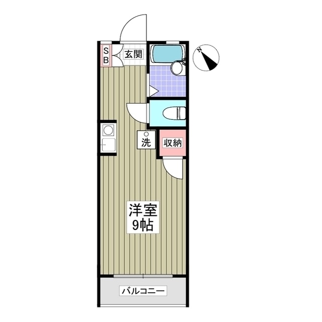 エンデヴァⅡの物件間取画像