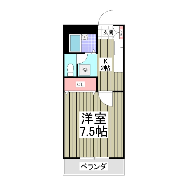 コムハウスの物件間取画像