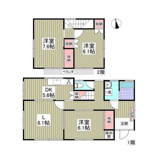 リブレス村田町戸建の物件間取画像