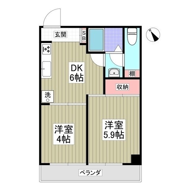 Fine吉祥寺の物件間取画像