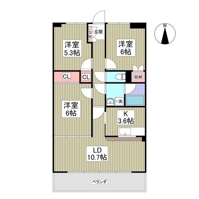 フローラ大塚壱番館の物件間取画像