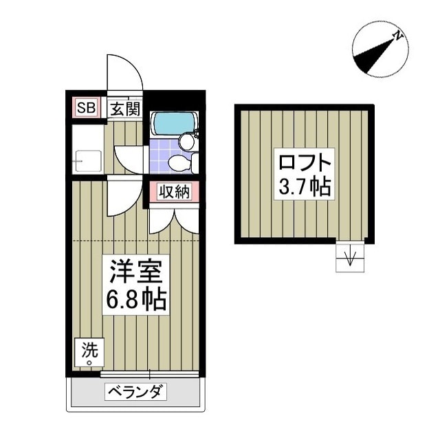 アリッサムの物件間取画像