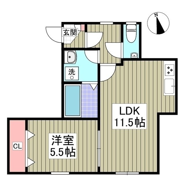 ANIMAL KINGDOMの物件間取画像