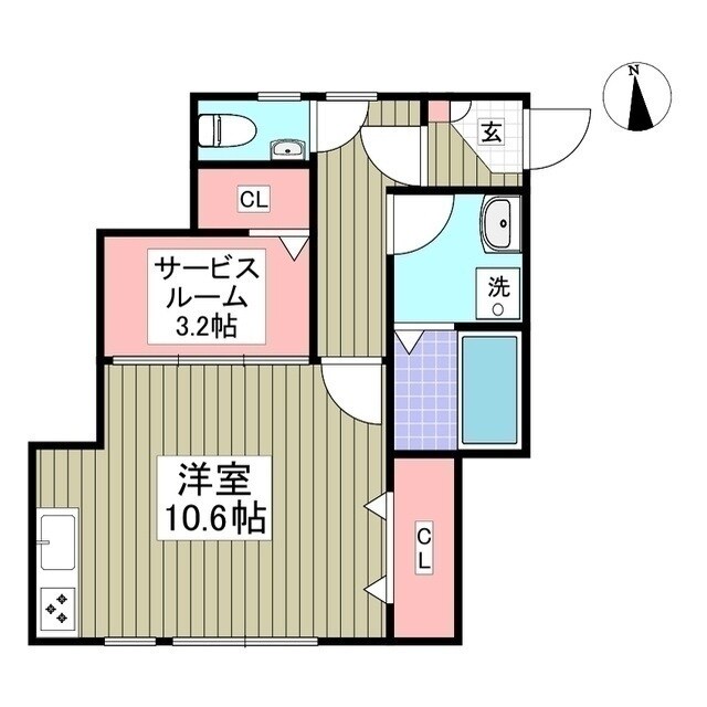 ANIMAL KINGDOMの物件間取画像