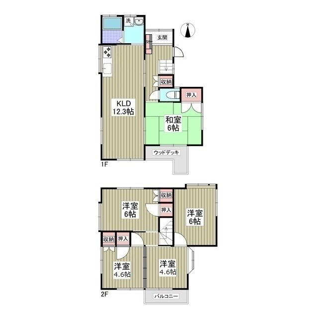 リブレス鷲宮戸建Ⅱの物件間取画像