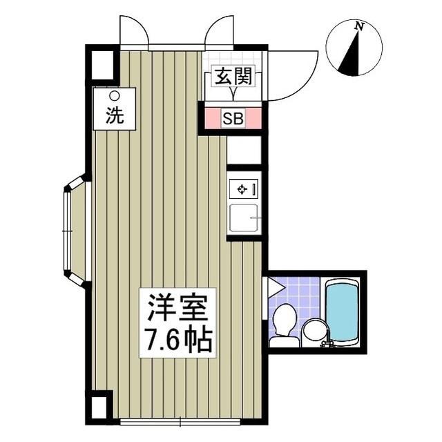 本町ヒルズの物件間取画像