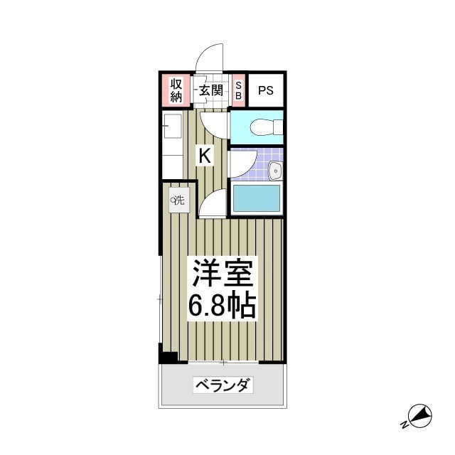 ベルハイム　金沢文庫の物件間取画像