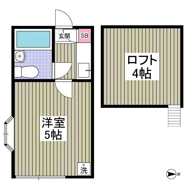 マーガレットの物件間取画像