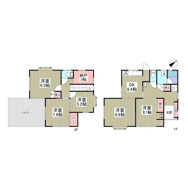 リブレス久保島戸建の物件間取画像