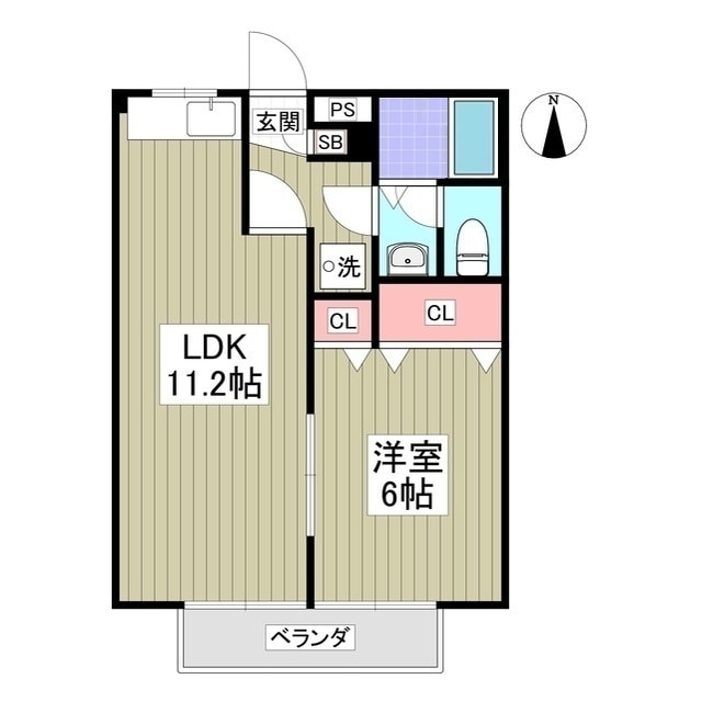 ハイシティ刈谷の物件間取画像