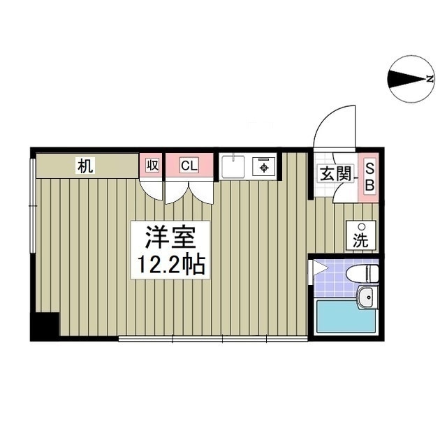 けやきヒルズ本町の物件間取画像